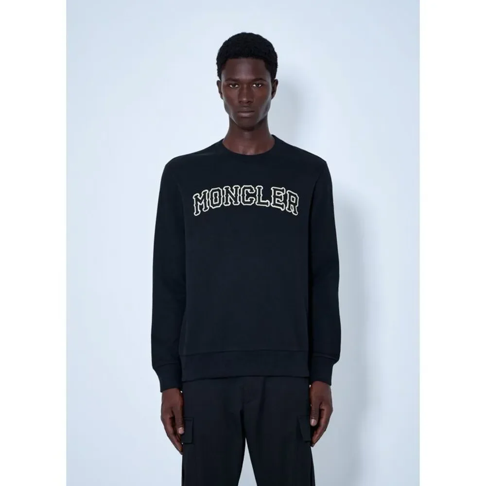Moncler Men Logo Motif Sweatshirt